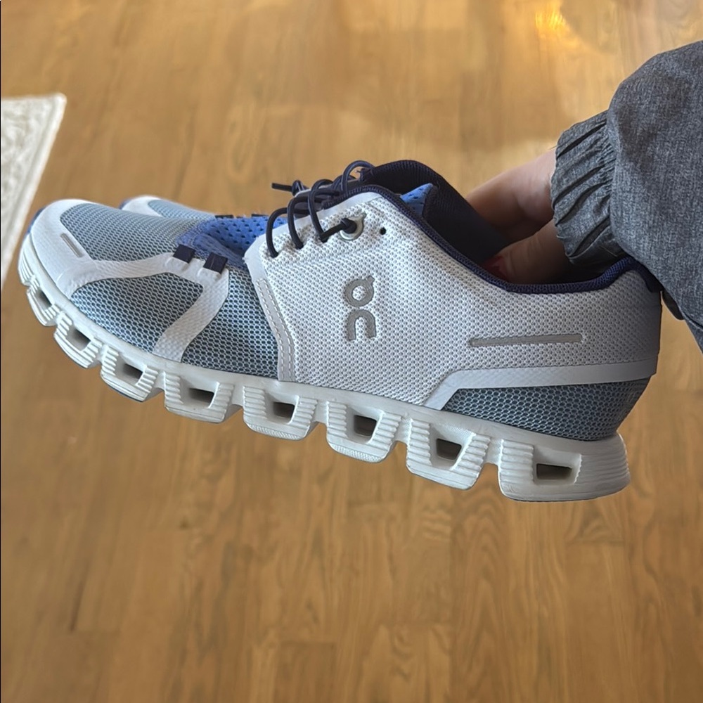 On Running Women’s Cloud X Shoes - White and Blue